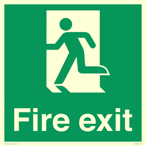 Final fire exit